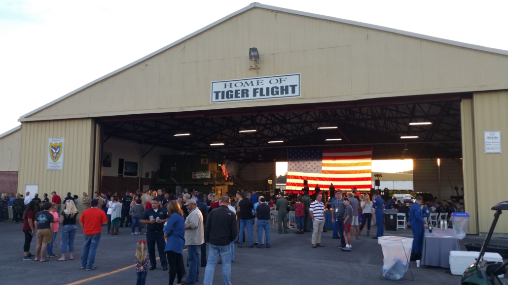 Welcoming party for the Blue Angels